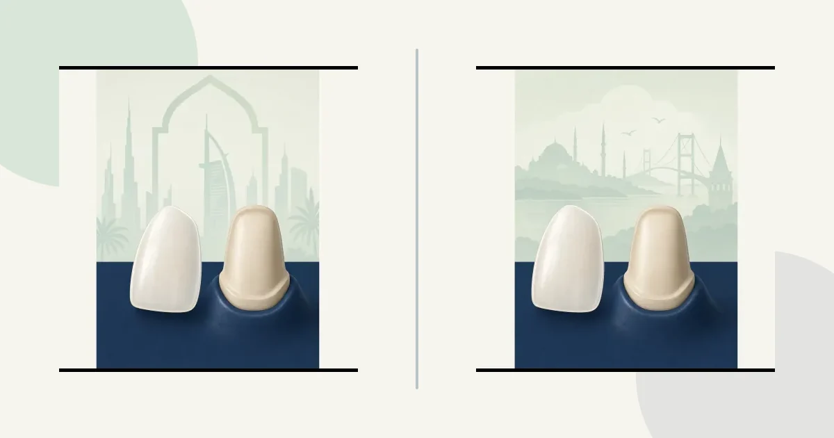 THE tourism query; total-trip math vs per-tooth math comparison graphic