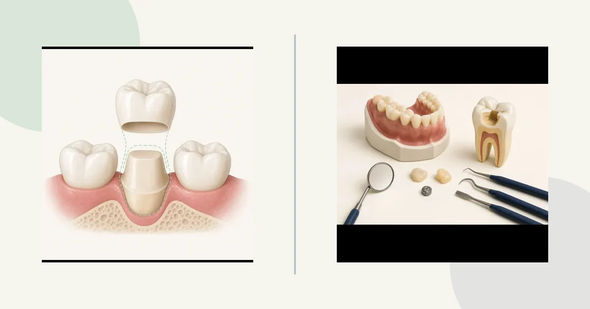 How much tooth structure decides comparison graphic