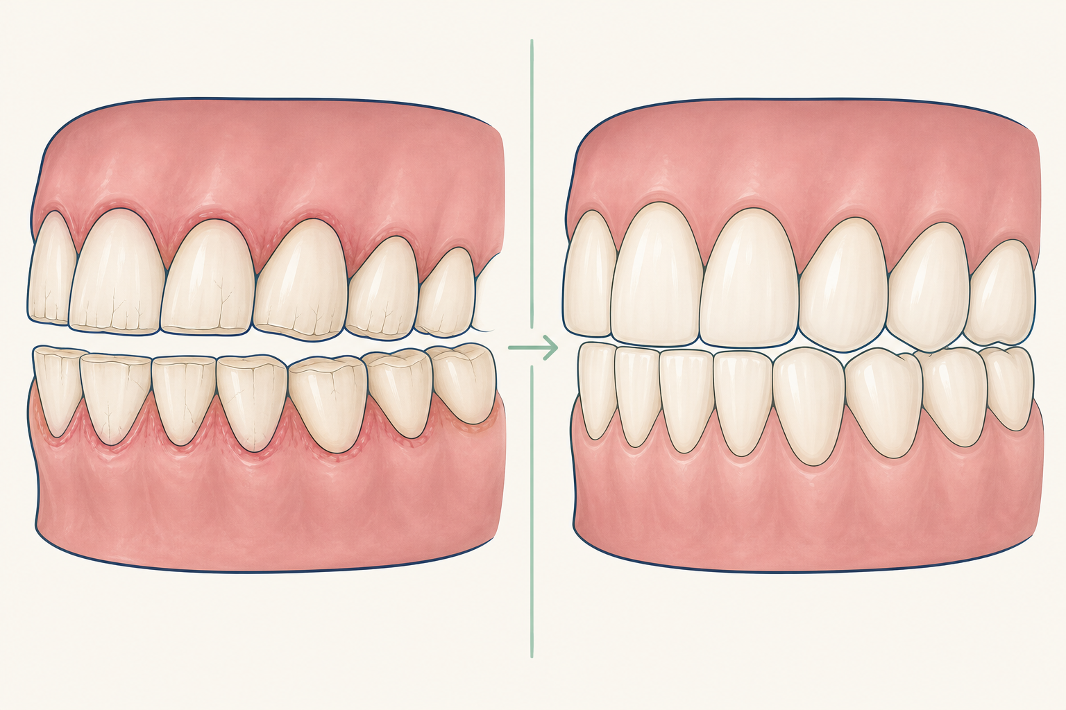 Illustrative diagram: Bruxism