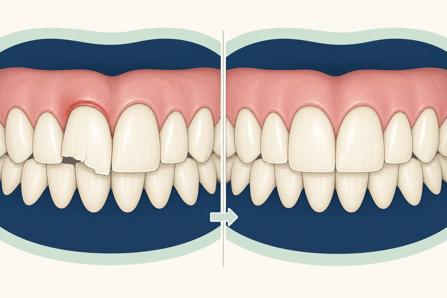 Illustrative diagram: Dental Trauma