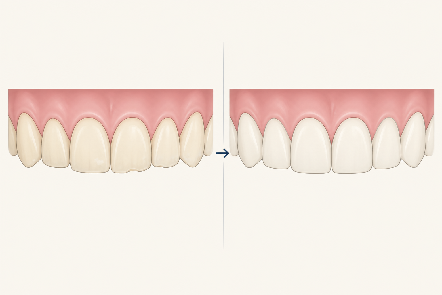Illustrative diagram: Lumineers®