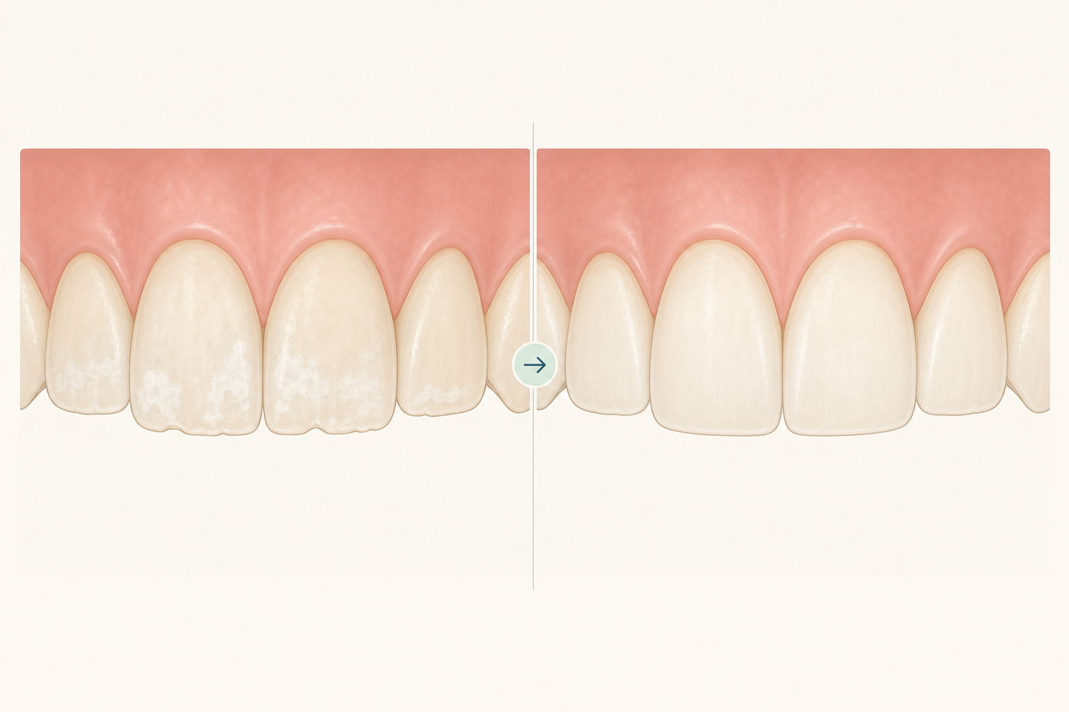 Illustrative diagram: Resin Infiltration