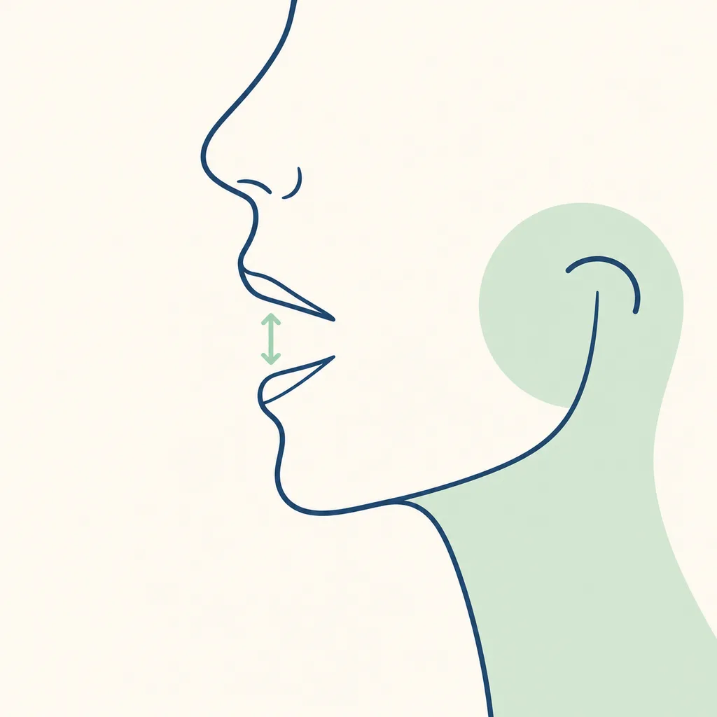 Cannot Open the Mouth Wide dental educational illustration