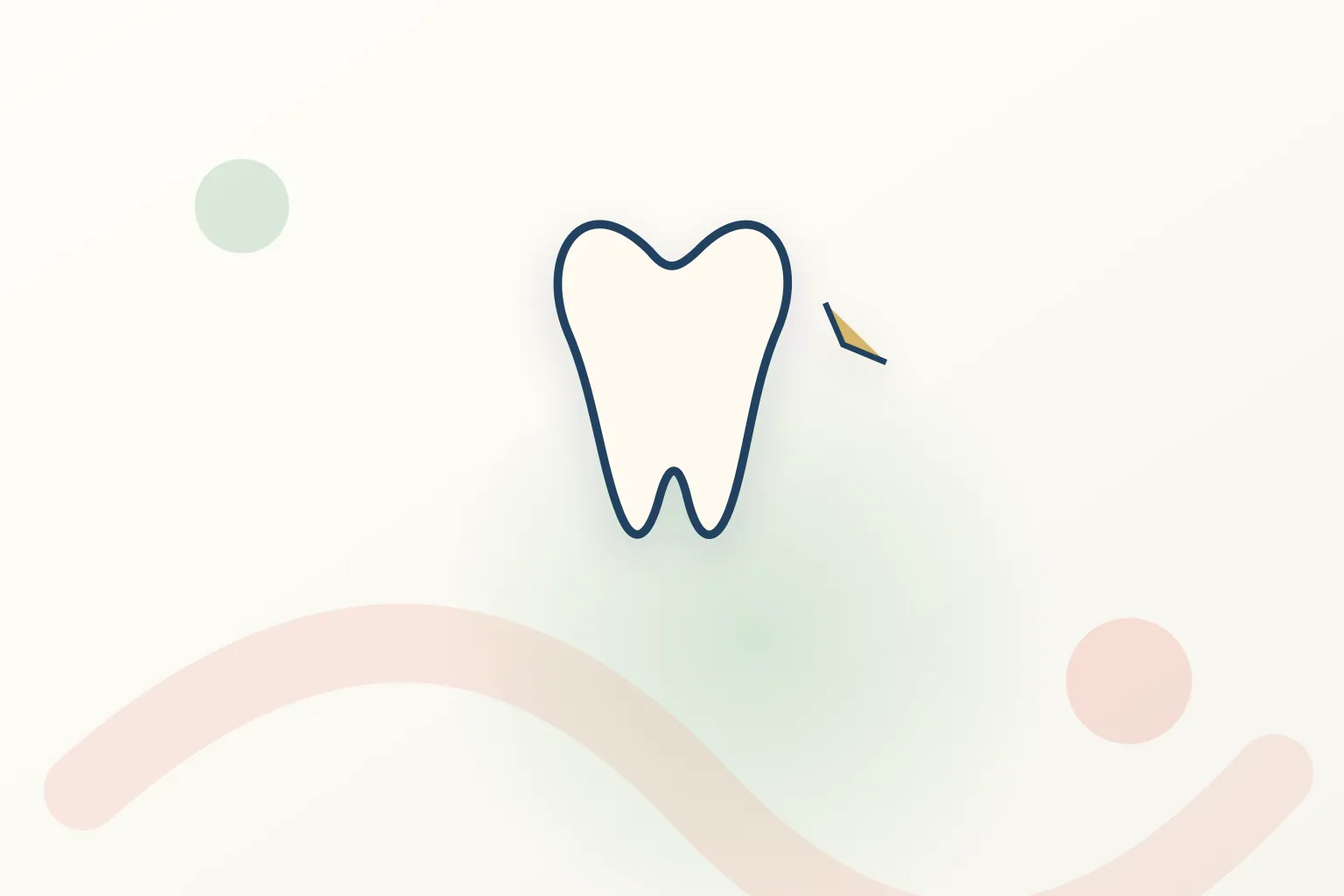 Laser Teeth Whitening dental educational illustration