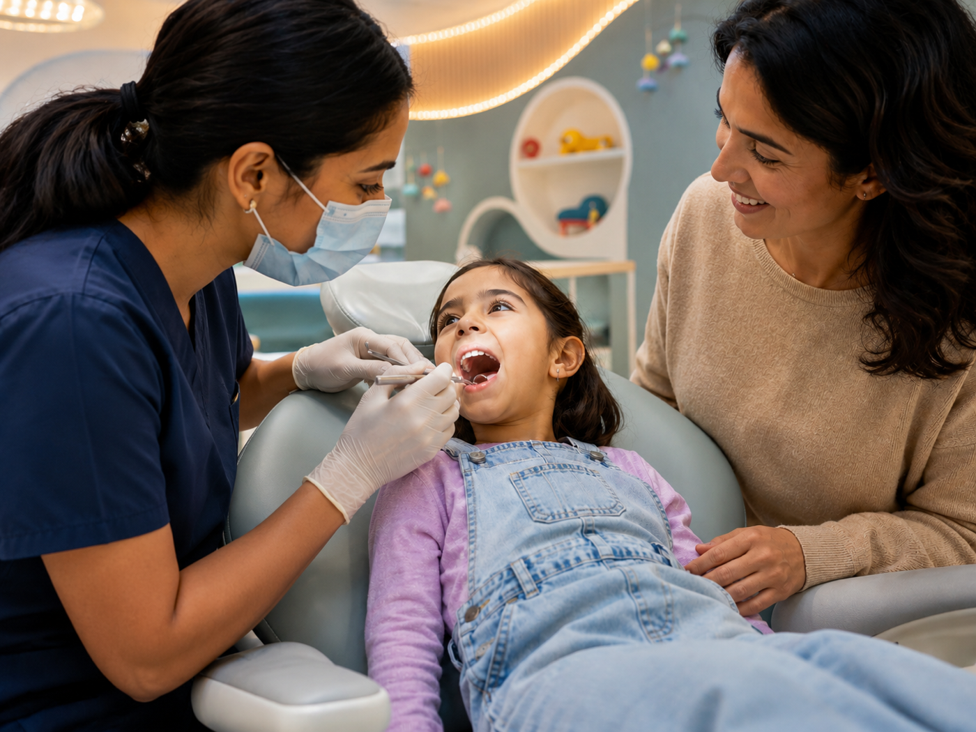 Pediatric examination